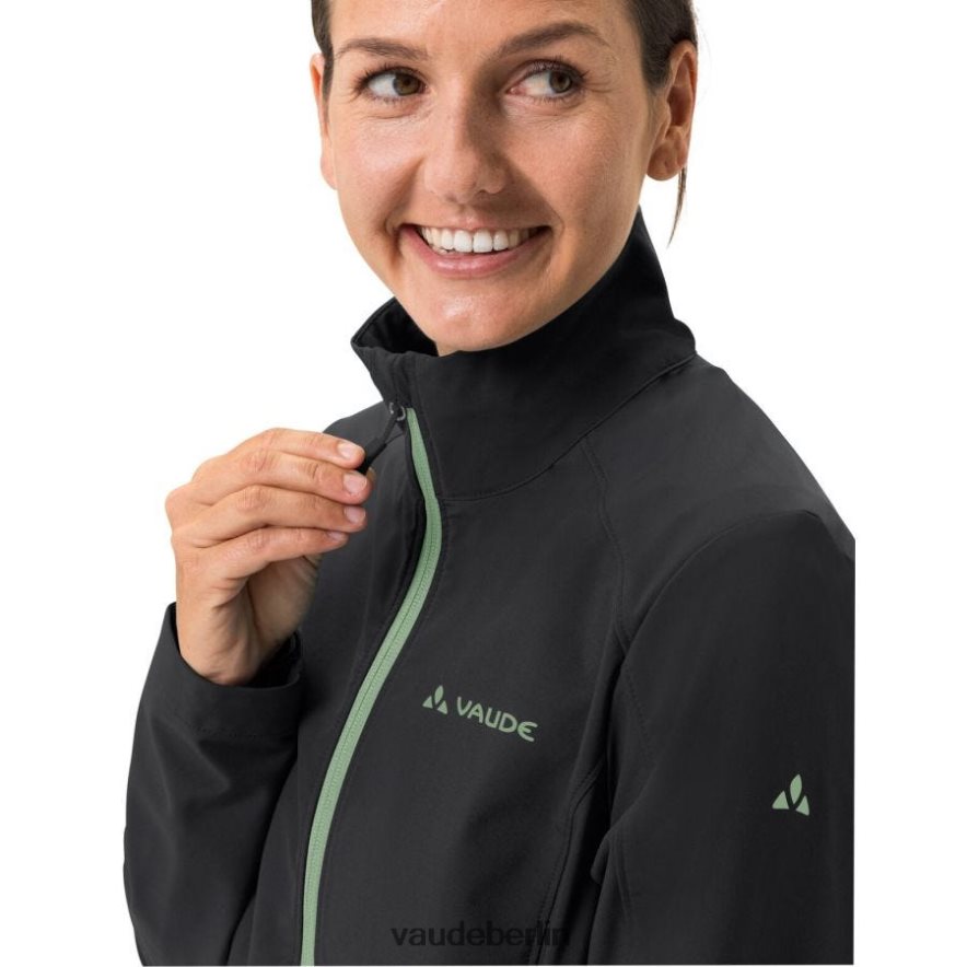 VAUDE Hurricane IV Softshelljacke Schwarz Grün Kleidung HLT448120