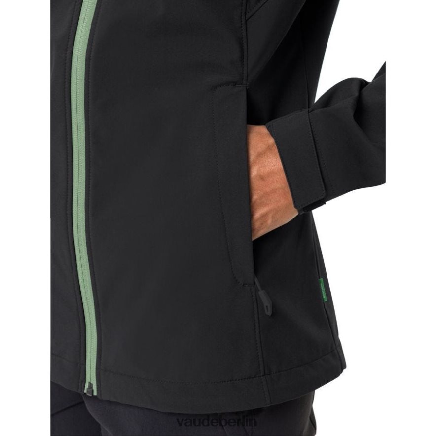 VAUDE Hurricane IV Softshelljacke Schwarz Grün Kleidung HLT448120