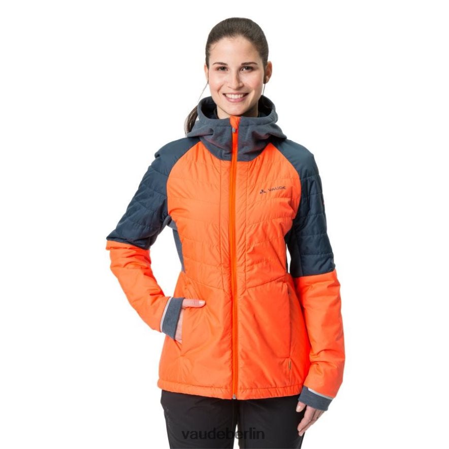 VAUDE Hybrid-Radjacke neonorange/blau Kleidung HLT448311