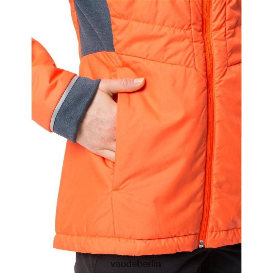 VAUDE Hybrid-Radjacke neonorange/blau Kleidung HLT448311