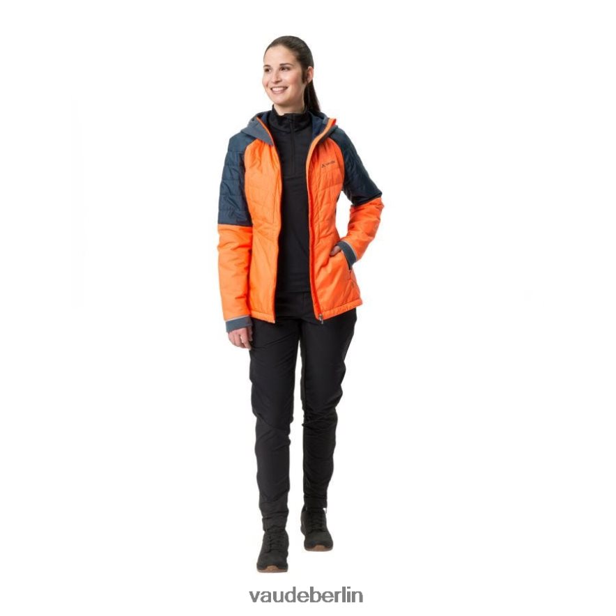 VAUDE Hybrid-Radjacke neonorange/blau Kleidung HLT448311