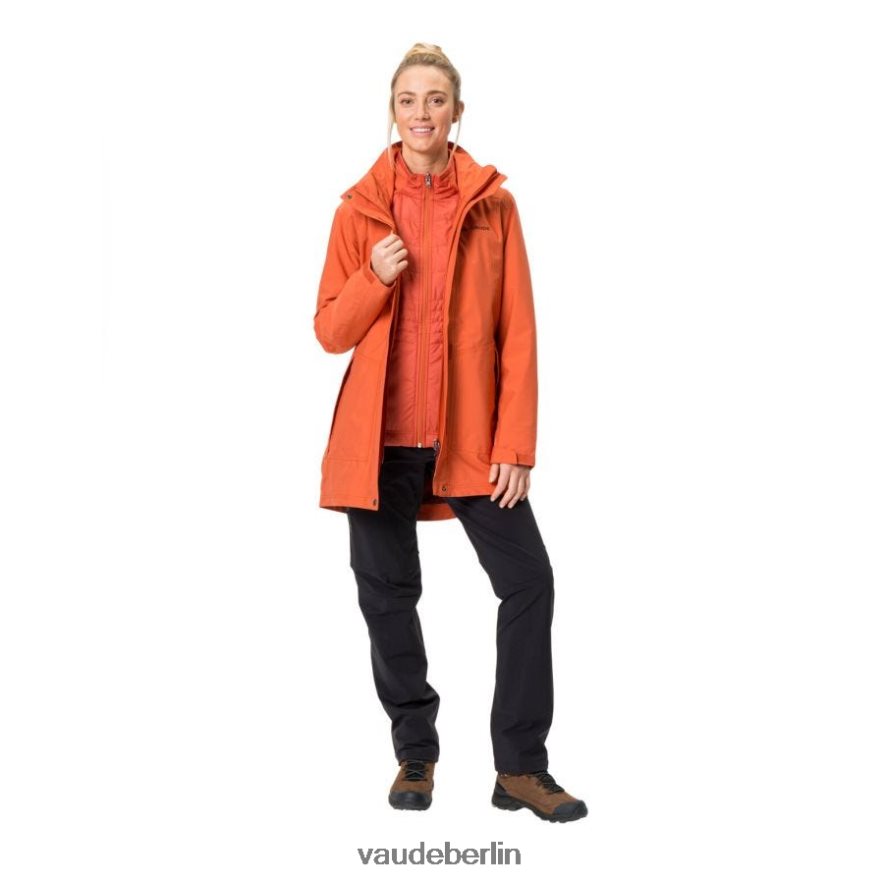 VAUDE Idris 3-in-1-Parka Hotchili Kleidung HLT448171