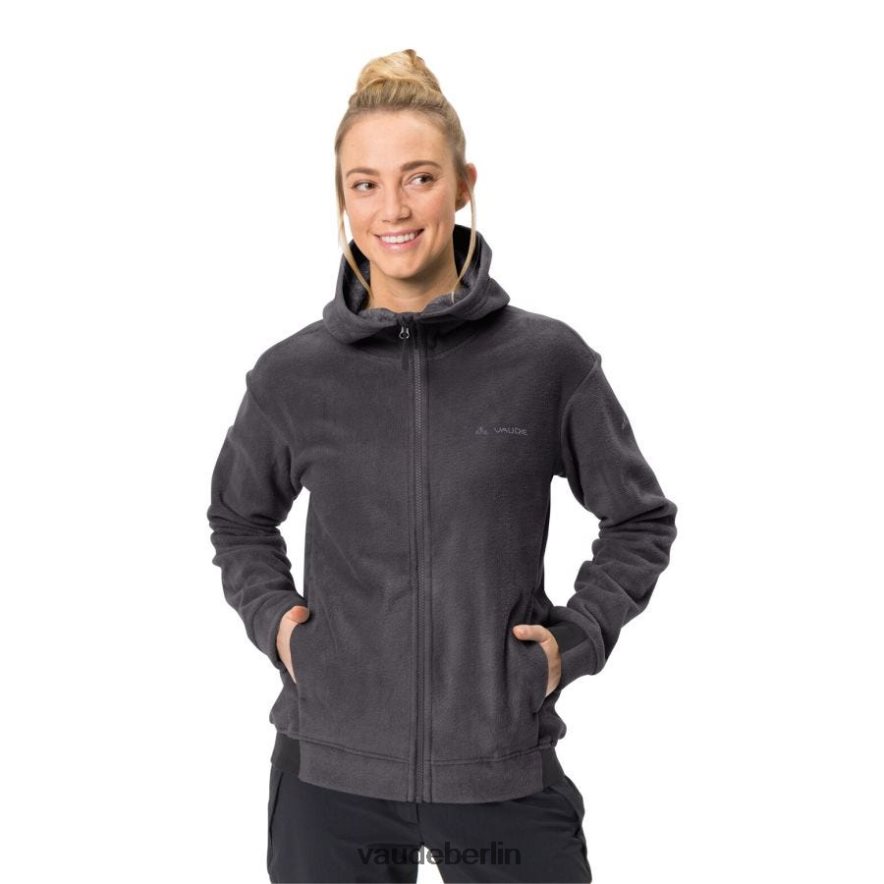 VAUDE Kapuzenpullover aus Neyland-Fleece Phantomschwarz Kleidung HLT448285