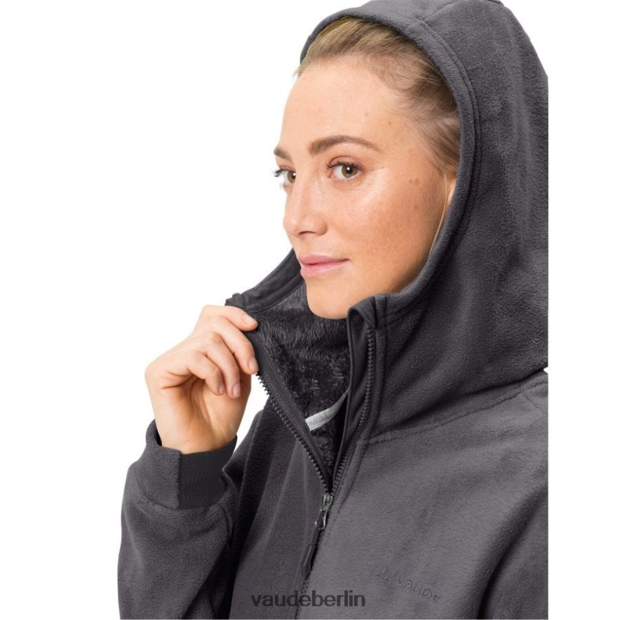 VAUDE Kapuzenpullover aus Neyland-Fleece Phantomschwarz Kleidung HLT448285