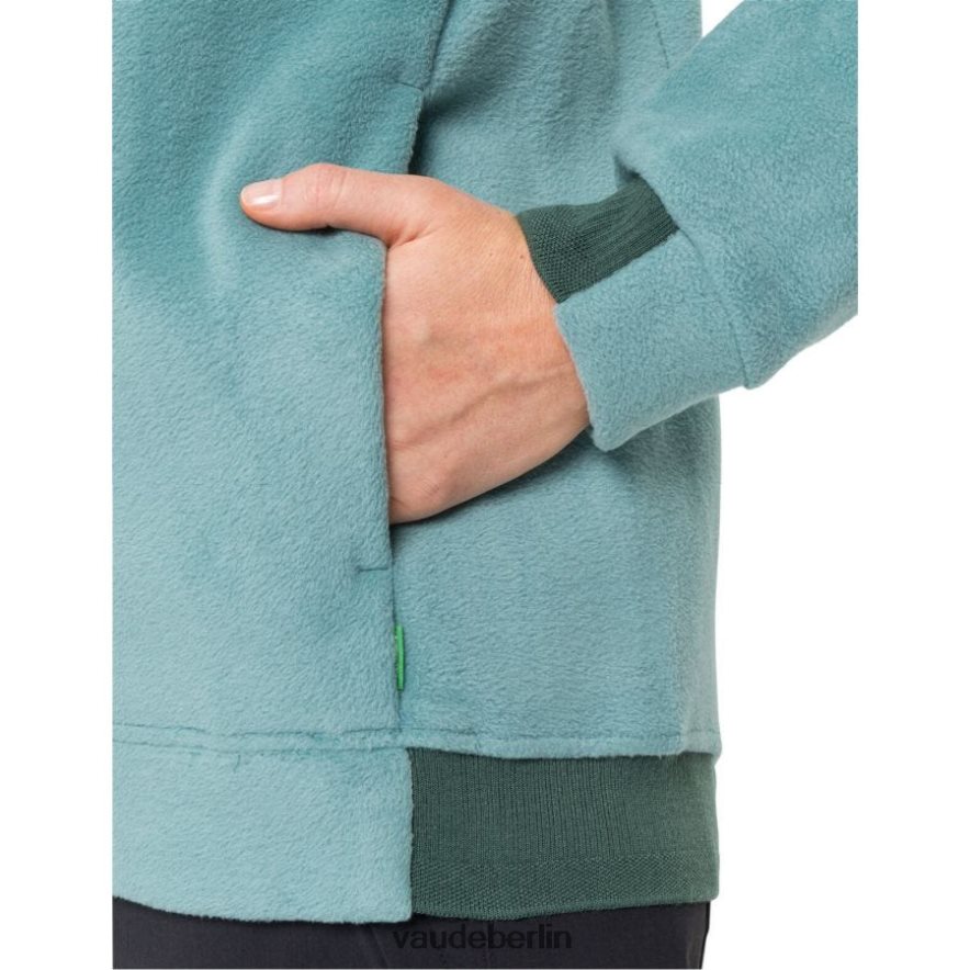 VAUDE Kapuzenpullover aus Neyland-Fleece staubiges Moos Kleidung HLT448282