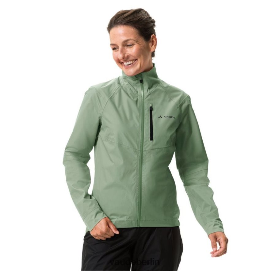 VAUDE Kuro Fahrrad-Regenjacke Weidengrün Kleidung HLT448126