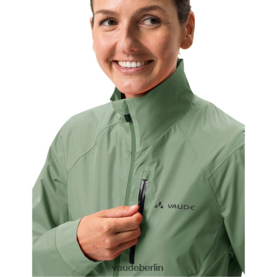 VAUDE Kuro Fahrrad-Regenjacke Weidengrün Kleidung HLT448126