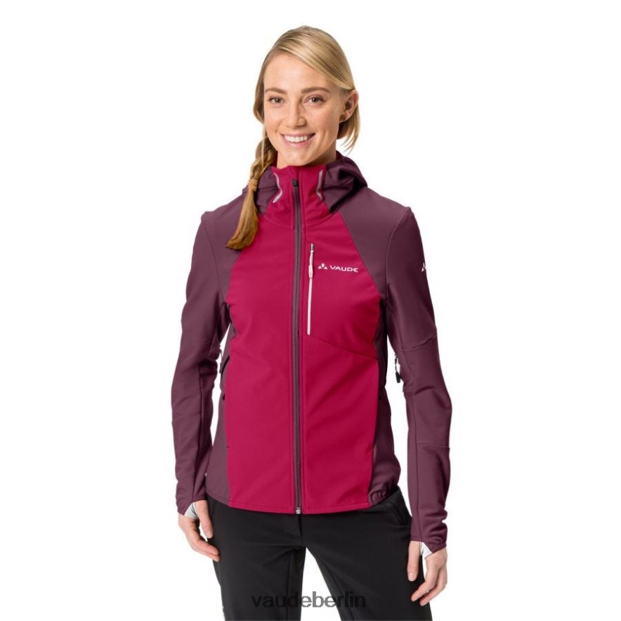 VAUDE Larice Softshelljacke purpurrot Kleidung HLT448342