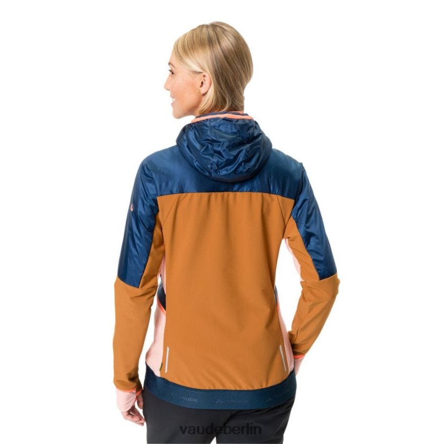 VAUDE Larice isolierende Jacke mit halbem Reißverschluss Pfirsich Kleidung HLT448367