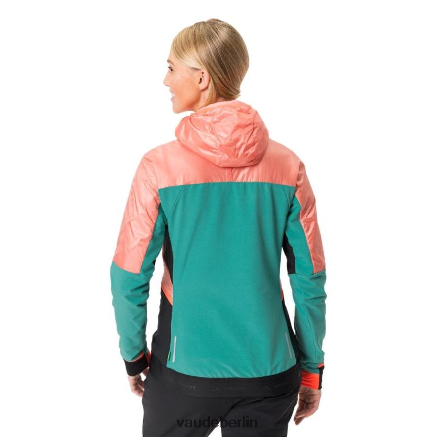 VAUDE Larice isolierende Jacke mit halbem Reißverschluss Pfirsich Kleidung HLT448368