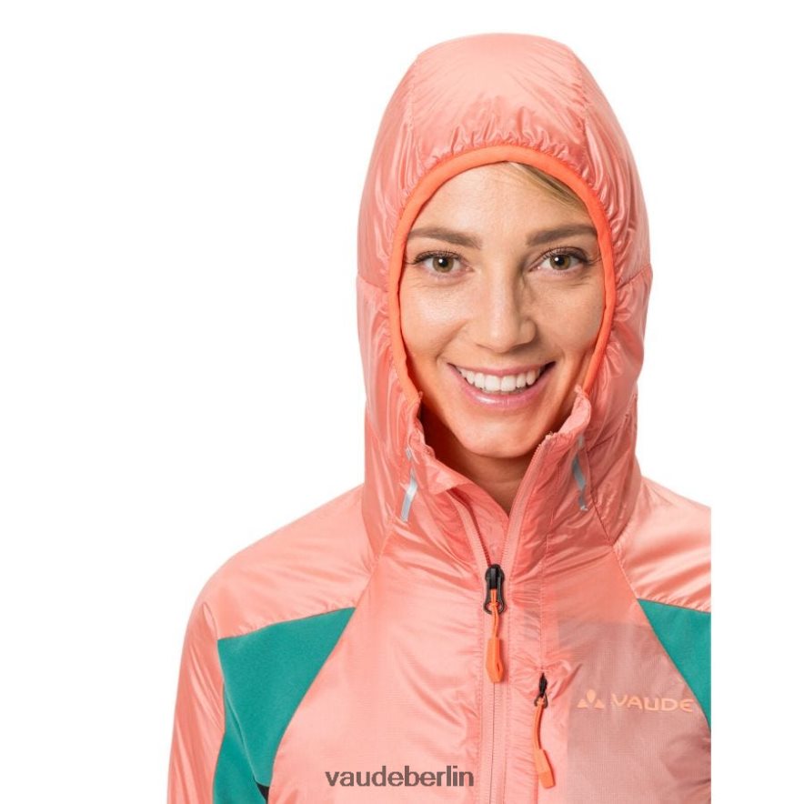 VAUDE Larice isolierende Jacke mit halbem Reißverschluss Pfirsich Kleidung HLT448368