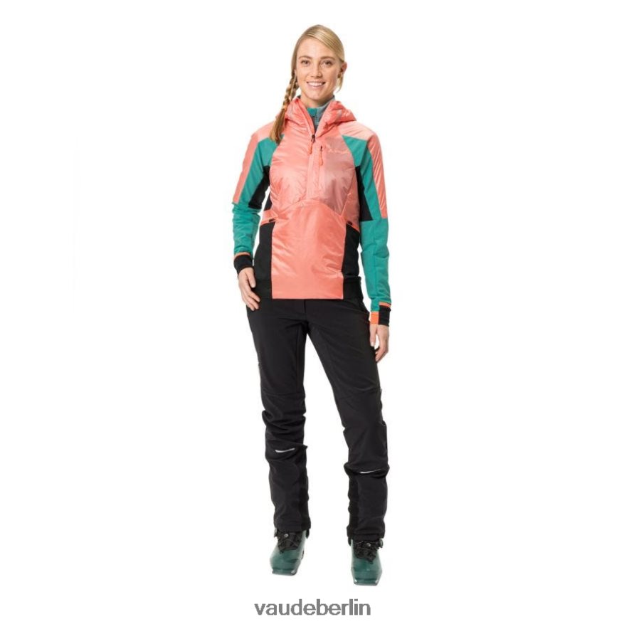 VAUDE Larice isolierende Jacke mit halbem Reißverschluss Pfirsich Kleidung HLT448368