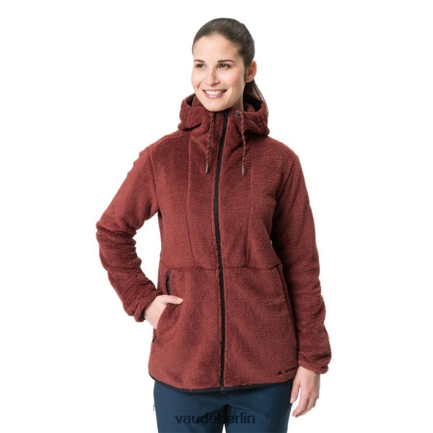 VAUDE Manukau Fleecejacke mit Kapuze dunkle Kirsche Kleidung HLT448372