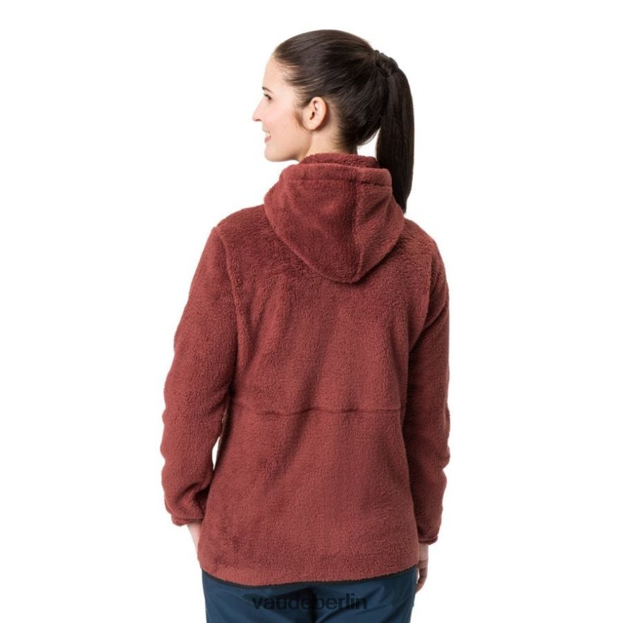 VAUDE Manukau Fleecejacke mit Kapuze dunkle Kirsche Kleidung HLT448372