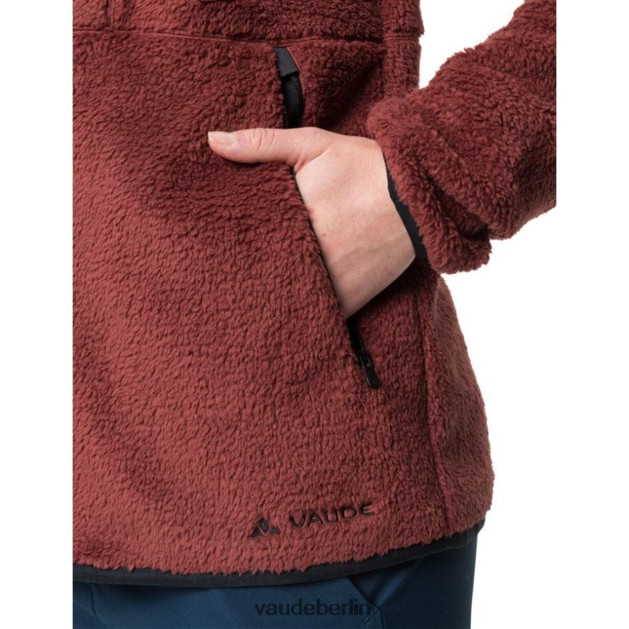 VAUDE Manukau Fleecejacke mit Kapuze dunkle Kirsche Kleidung HLT448372