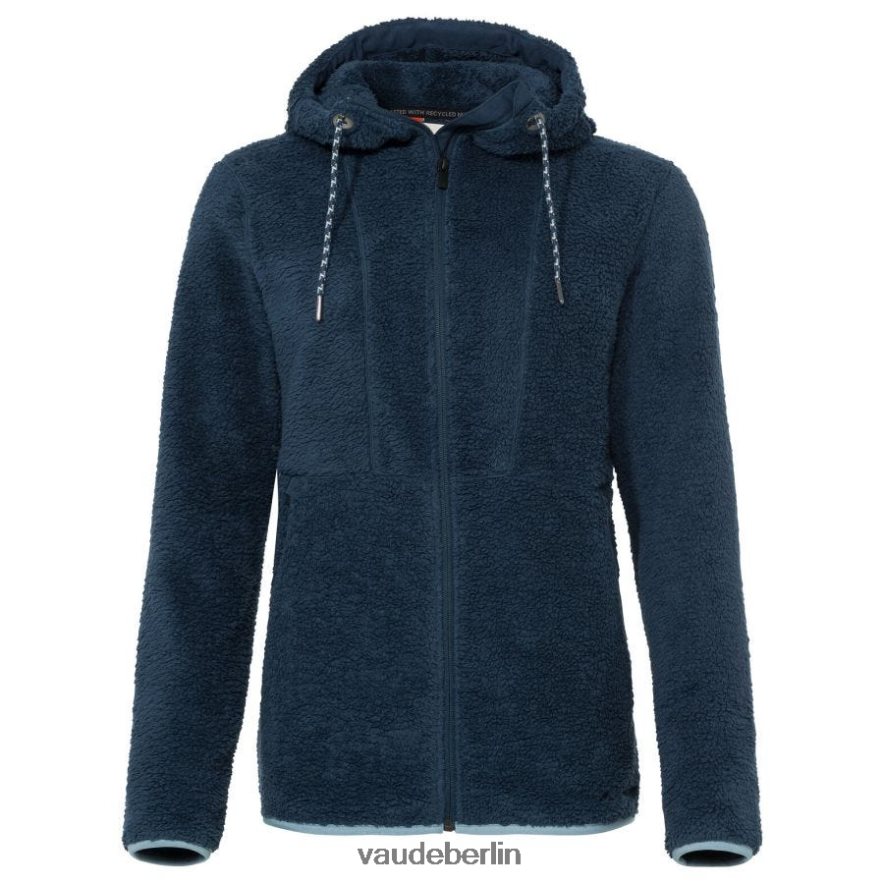 VAUDE Manukau Fleecejacke mit Kapuze dunkles Meer Kleidung HLT448374