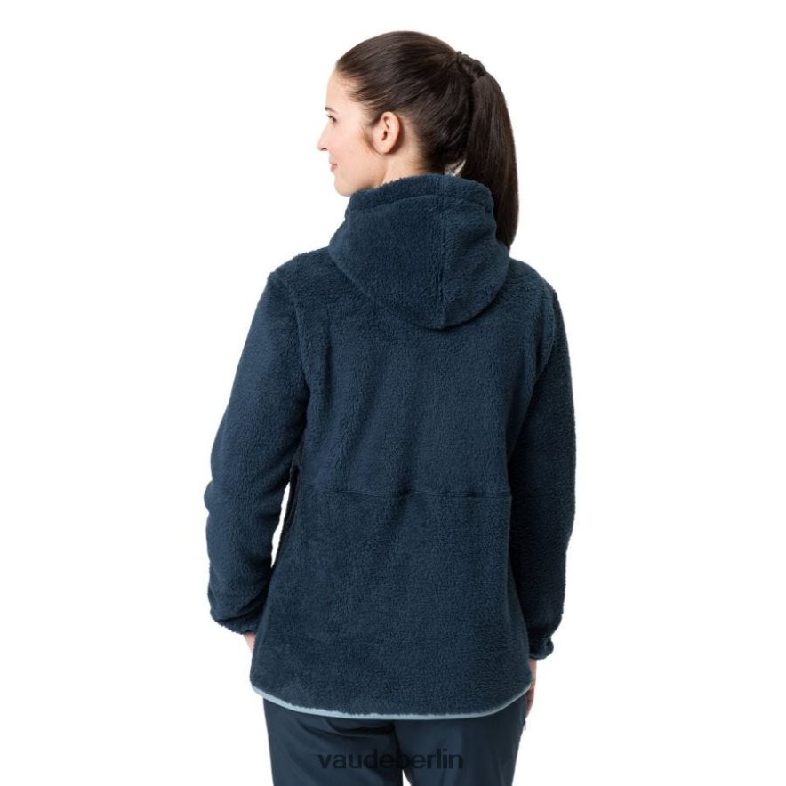 VAUDE Manukau Fleecejacke mit Kapuze dunkles Meer Kleidung HLT448374
