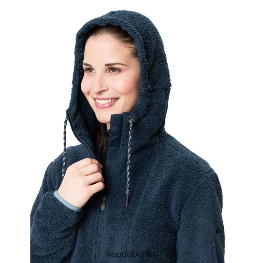 VAUDE Manukau Fleecejacke mit Kapuze dunkles Meer Kleidung HLT448374