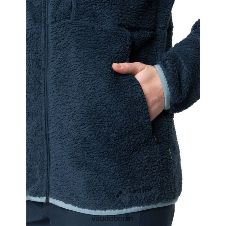 VAUDE Manukau Fleecejacke mit Kapuze dunkles Meer Kleidung HLT448374