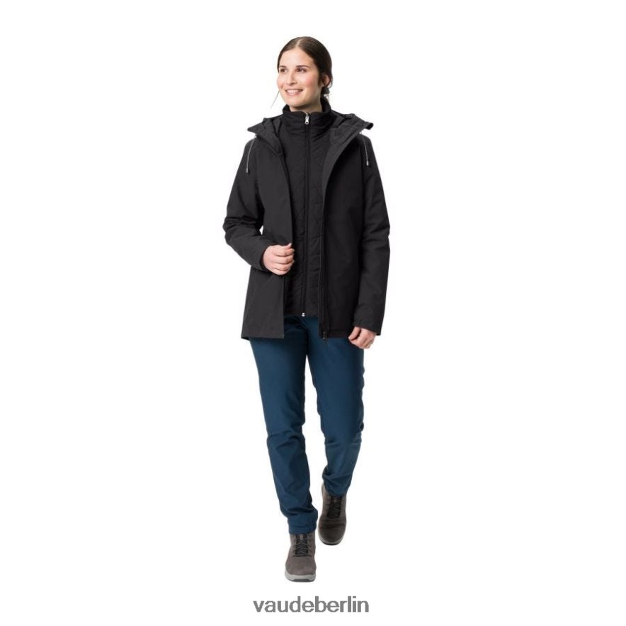 VAUDE Mineo 3-in-1-Jacke Schwarz Kleidung HLT448289
