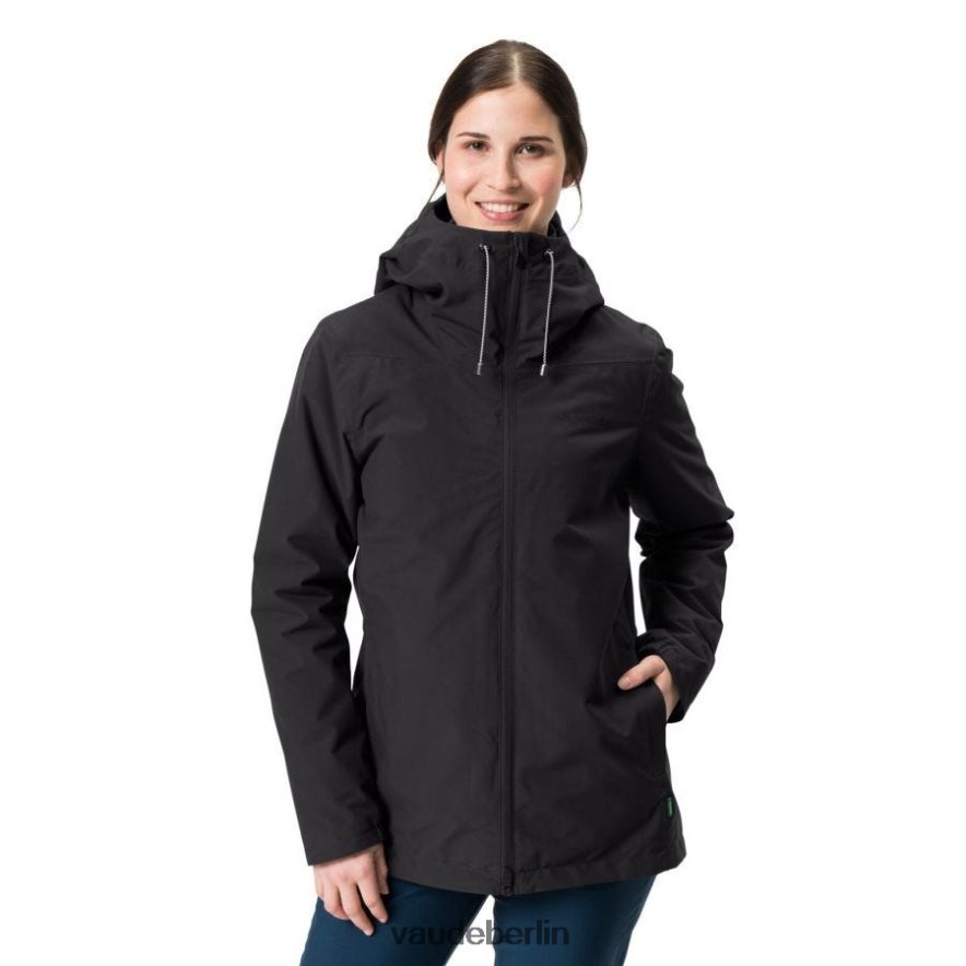 VAUDE Mineo 3-in-1-Jacke Schwarz Kleidung HLT448289
