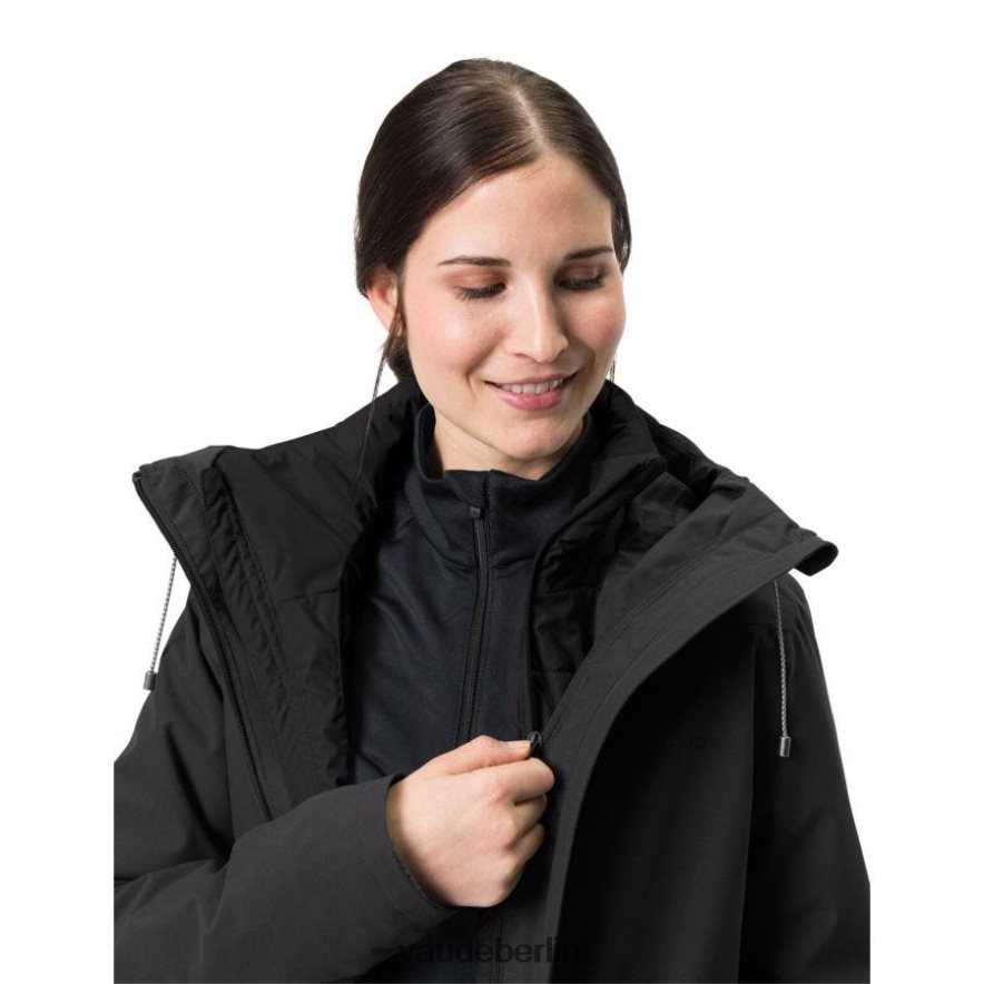 VAUDE Mineo 3-in-1-Jacke Schwarz Kleidung HLT448289