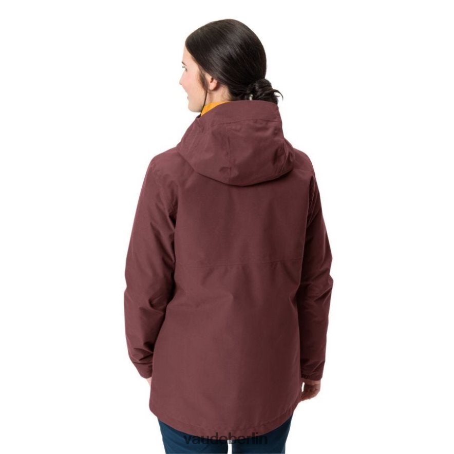 VAUDE Mineo 3-in-1-Jacke dunkle Kirsche Kleidung HLT448290
