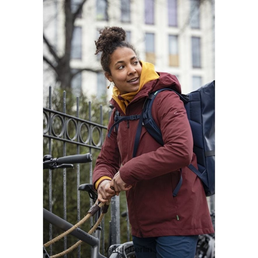 VAUDE Mineo 3-in-1-Jacke dunkle Kirsche Kleidung HLT448290