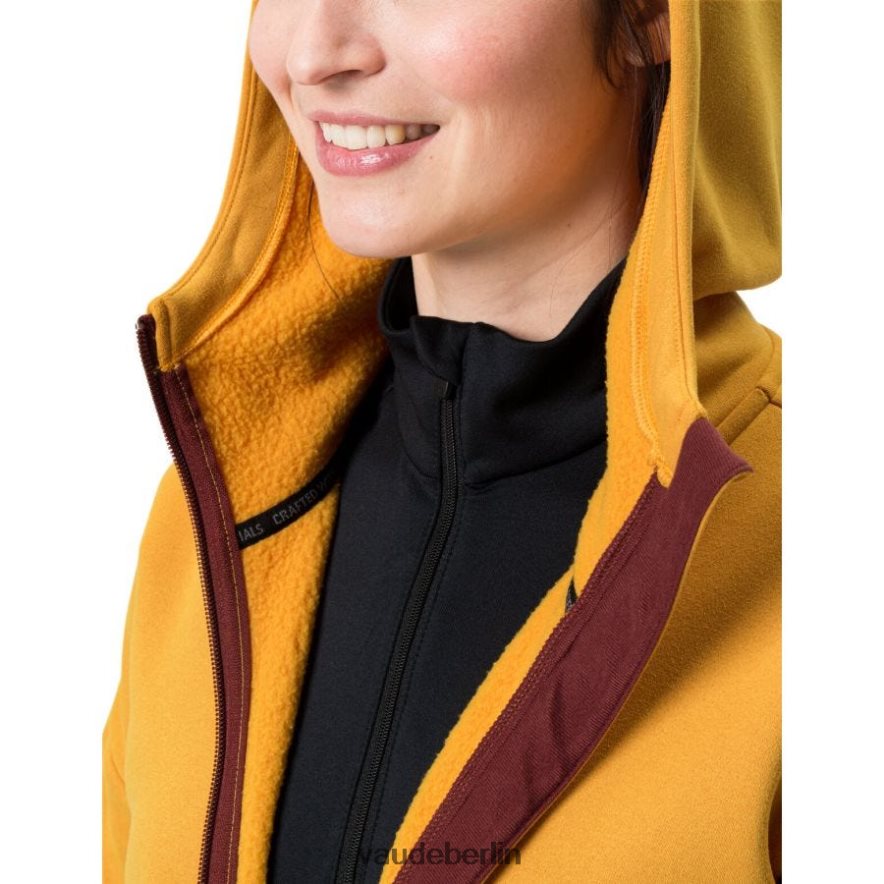 VAUDE Mineo-Fleecejacke gelb verbrannt Kleidung HLT448352
