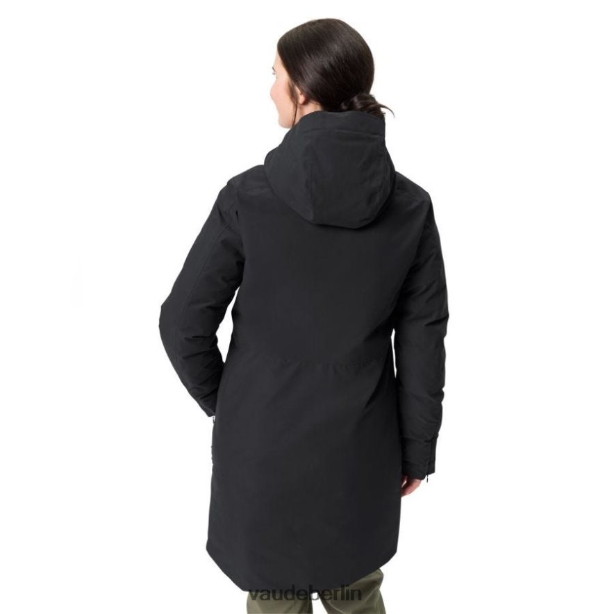 VAUDE Mineo III wasserdichter Wintermantel Schwarz Kleidung HLT448302