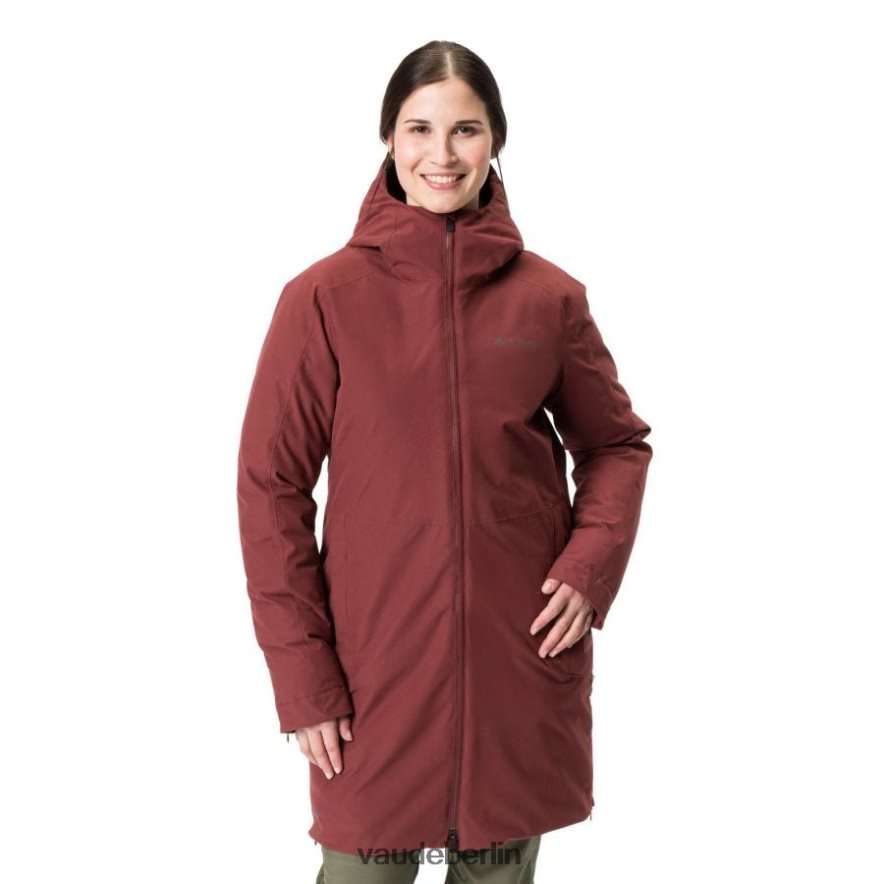 VAUDE Mineo III wasserdichter Wintermantel dunkle Kirsche Kleidung HLT448303