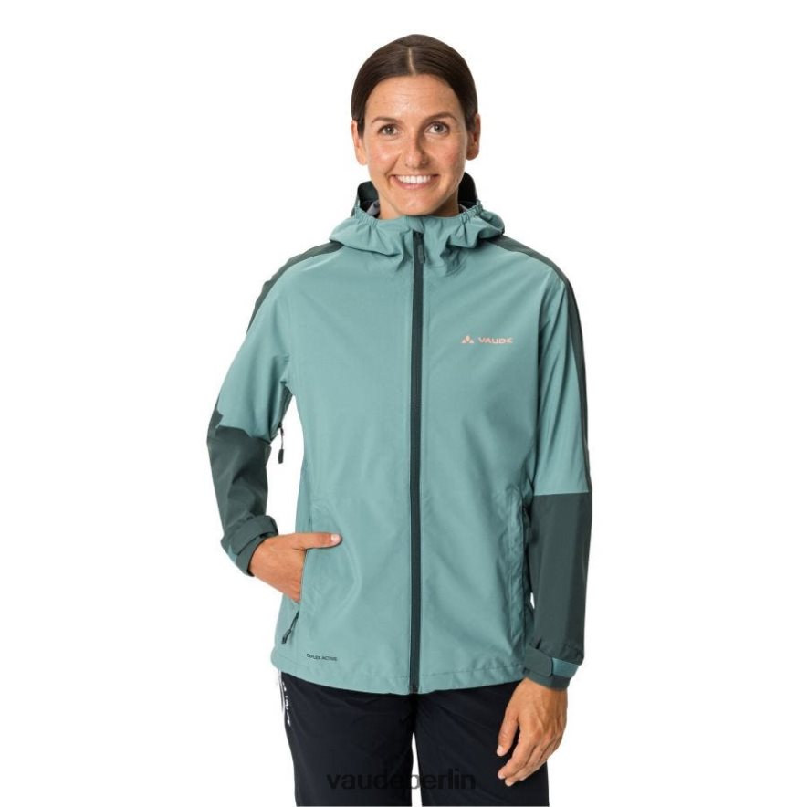 VAUDE Moab II Regenjacke staubiges Moos Kleidung HLT44862