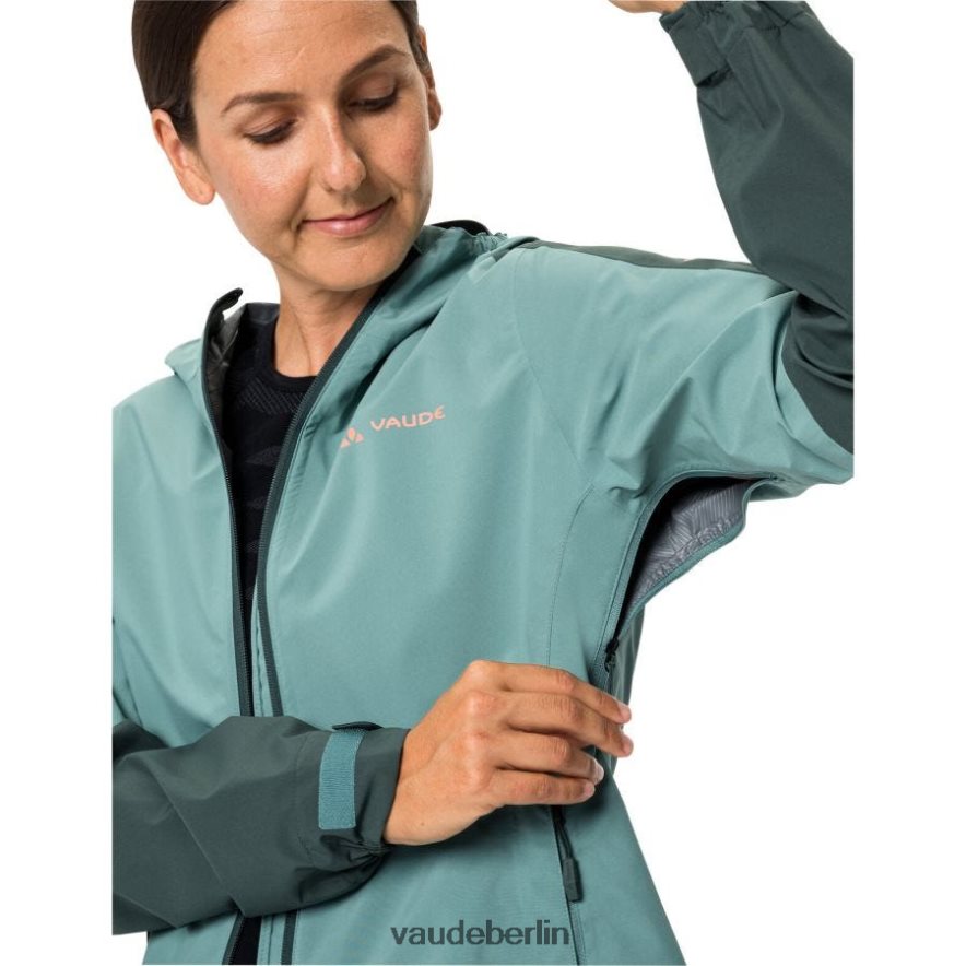 VAUDE Moab II Regenjacke staubiges Moos Kleidung HLT44862