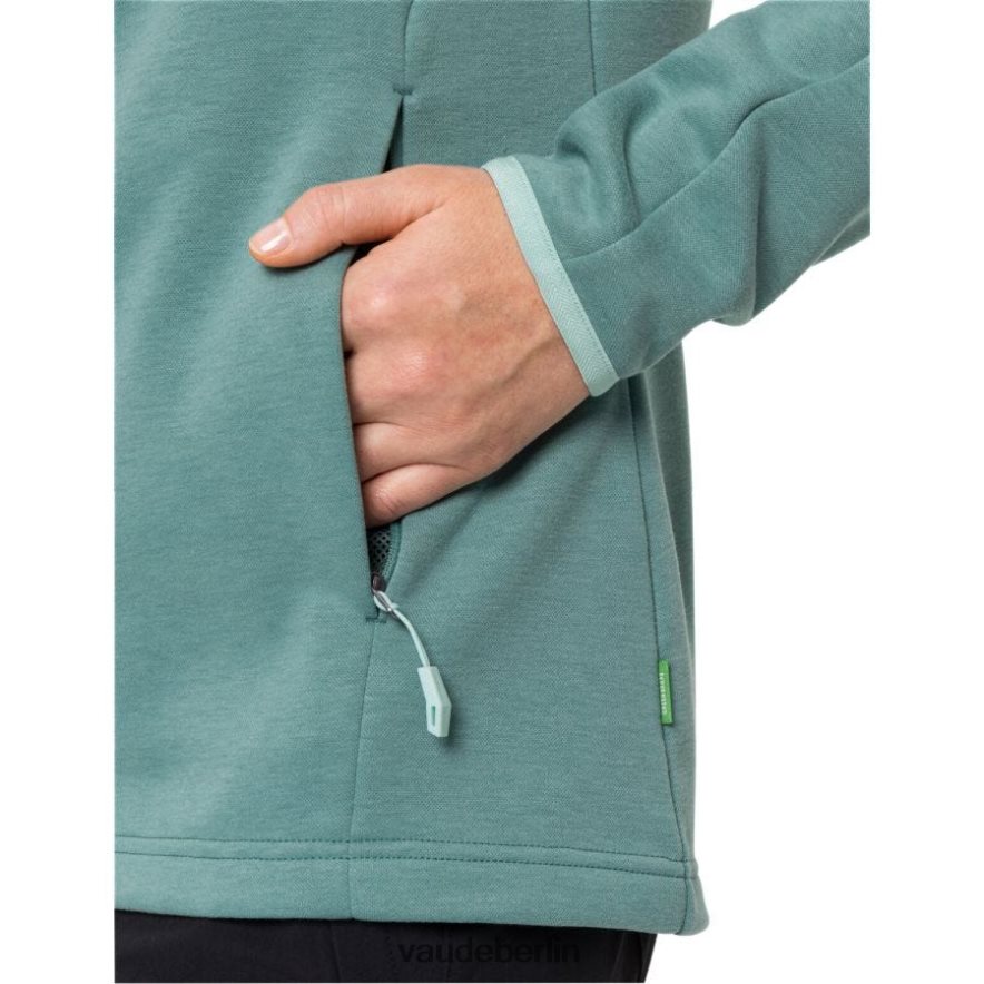 VAUDE Moena Fleecejacke staubiges Moos Kleidung HLT448114