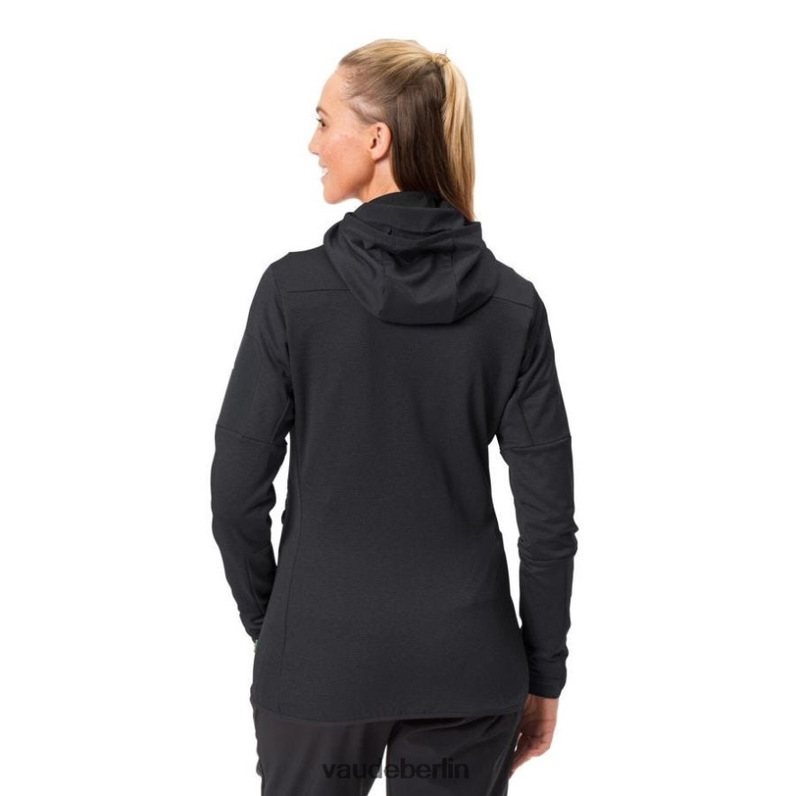 VAUDE Monviso Fleece-Kapuzenjacke Schwarz Kleidung HLT448363