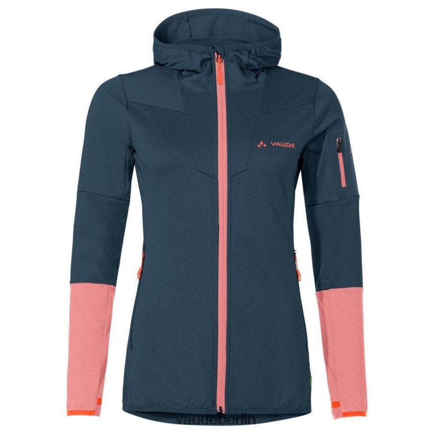 VAUDE Monviso Fleece-Kapuzenjacke dunkles Meer Kleidung HLT448360