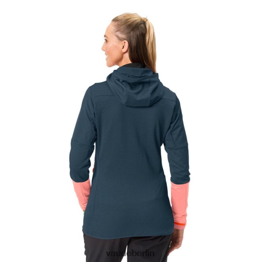 VAUDE Monviso Fleece-Kapuzenjacke dunkles Meer Kleidung HLT448360