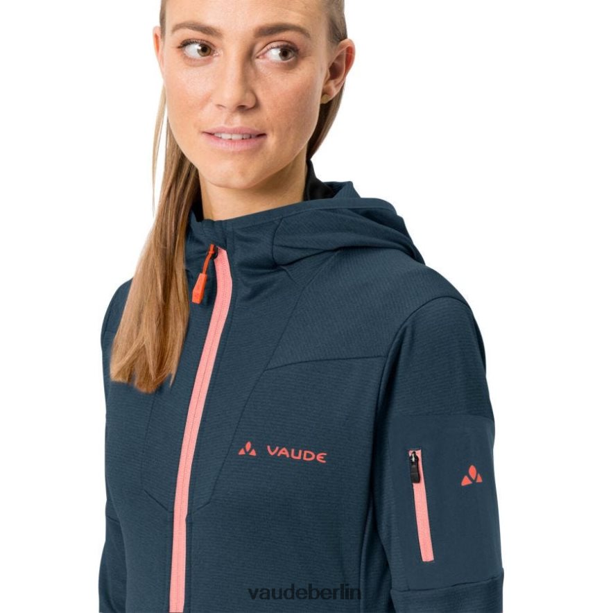 VAUDE Monviso Fleece-Kapuzenjacke dunkles Meer Kleidung HLT448360