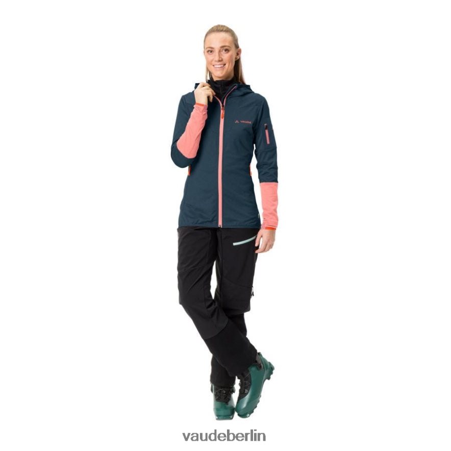 VAUDE Monviso Fleece-Kapuzenjacke dunkles Meer Kleidung HLT448360