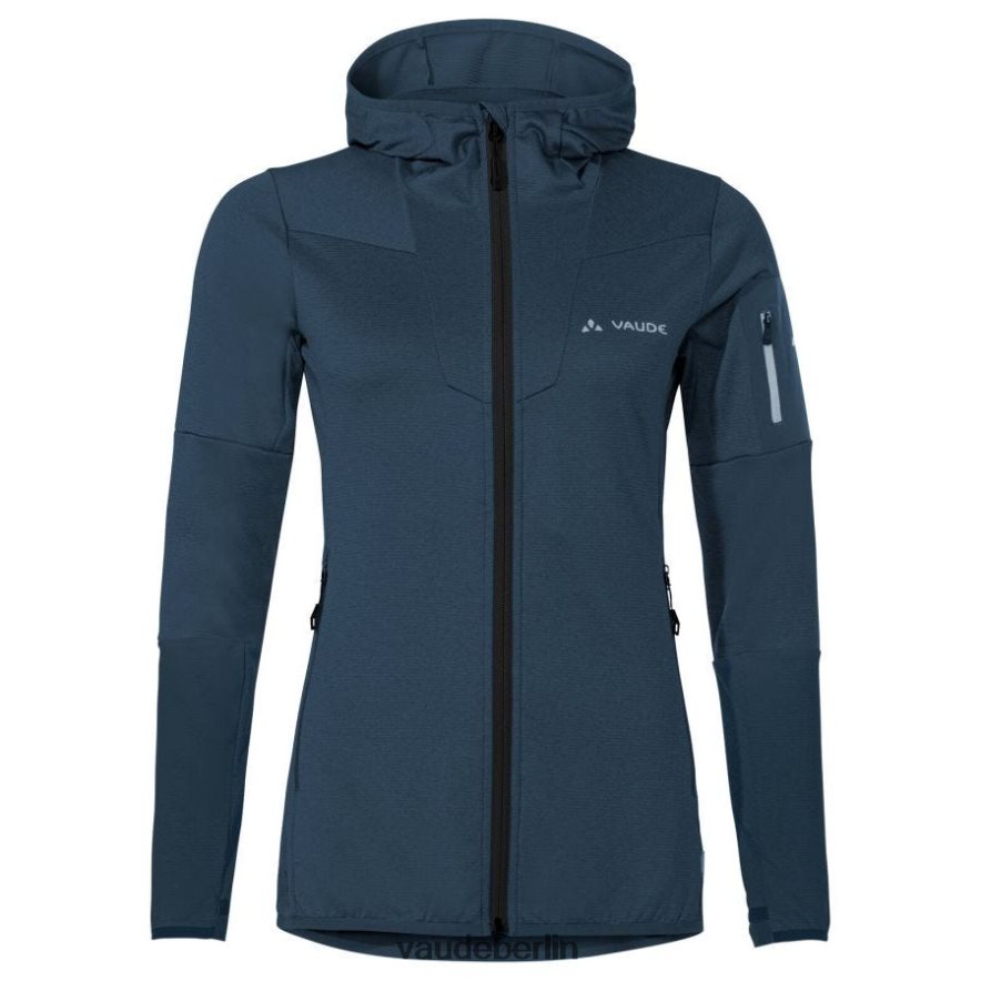 VAUDE Monviso Fleece-Kapuzenjacke dunkles Meer Kleidung HLT448362