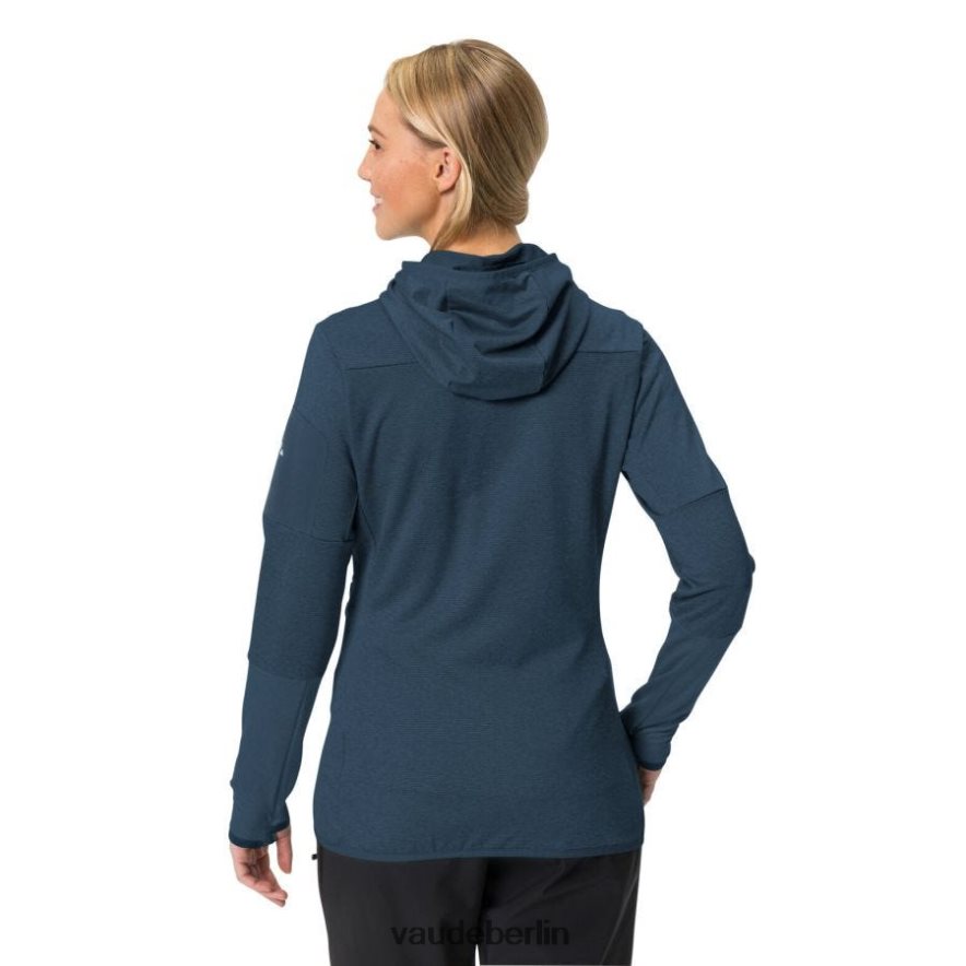 VAUDE Monviso Fleece-Kapuzenjacke dunkles Meer Kleidung HLT448362