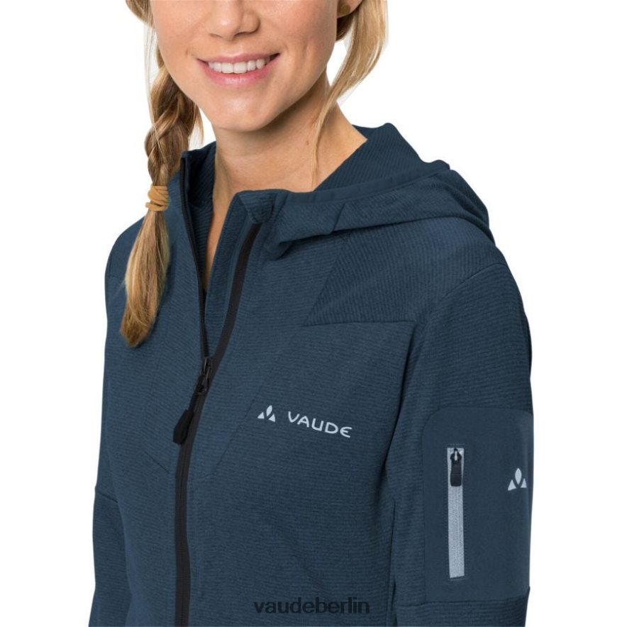 VAUDE Monviso Fleece-Kapuzenjacke dunkles Meer Kleidung HLT448362