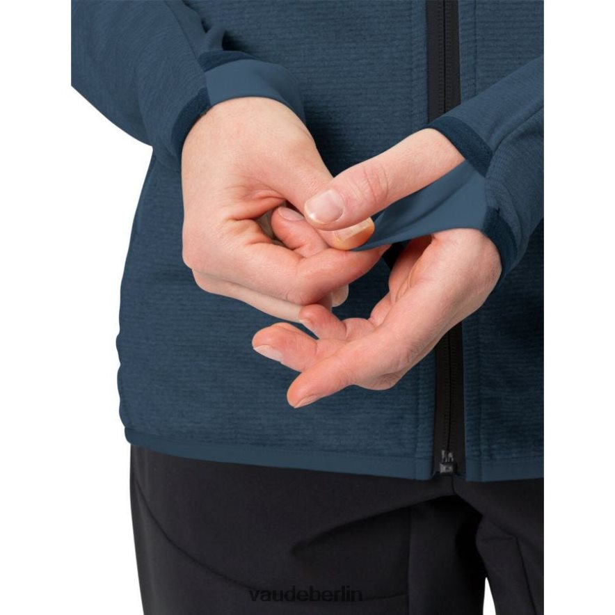 VAUDE Monviso Fleece-Kapuzenjacke dunkles Meer Kleidung HLT448362