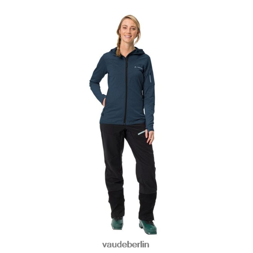 VAUDE Monviso Fleece-Kapuzenjacke dunkles Meer Kleidung HLT448362