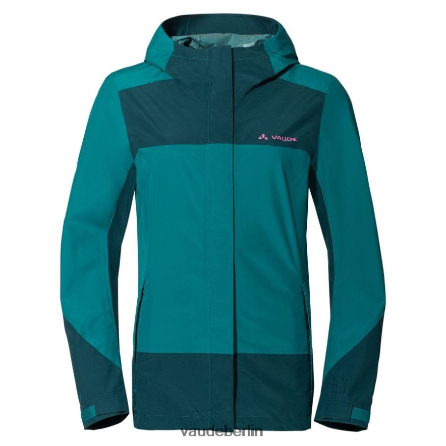 VAUDE Neyland 2,5-Lagen-Regenjacke staubiges Moos Kleidung HLT44840