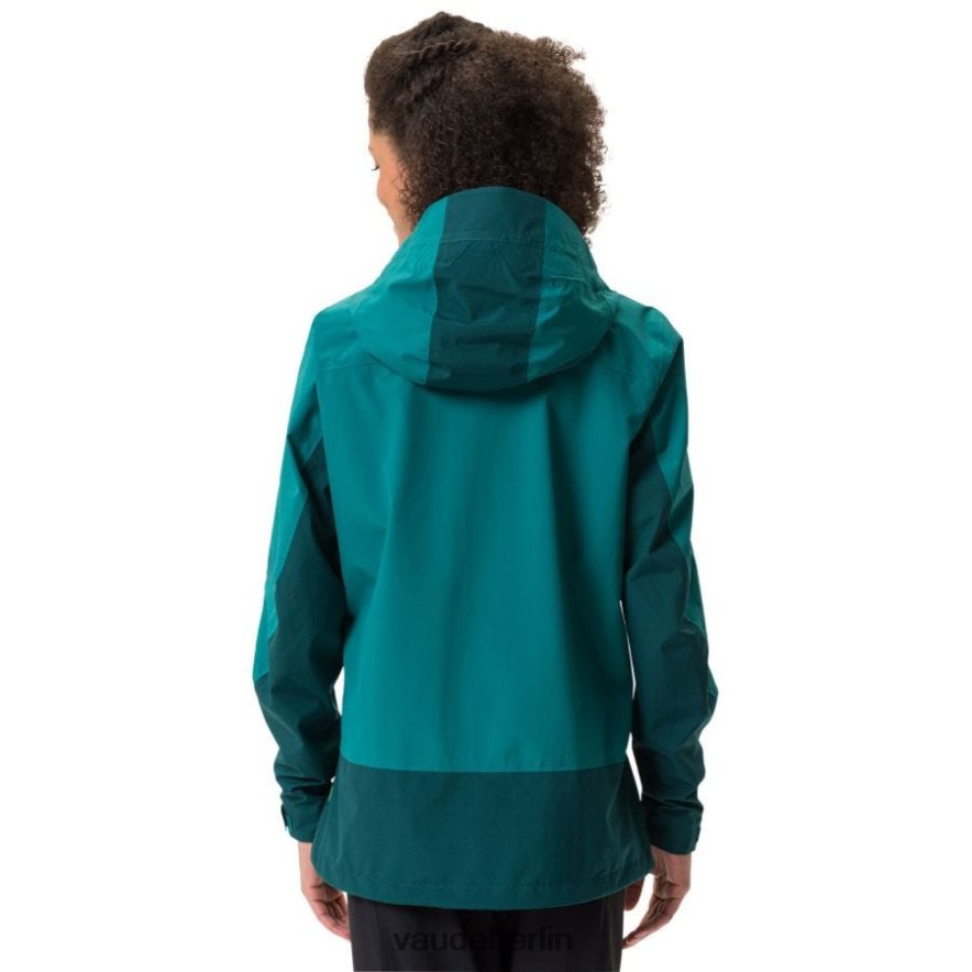 VAUDE Neyland 2,5-Lagen-Regenjacke staubiges Moos Kleidung HLT44840