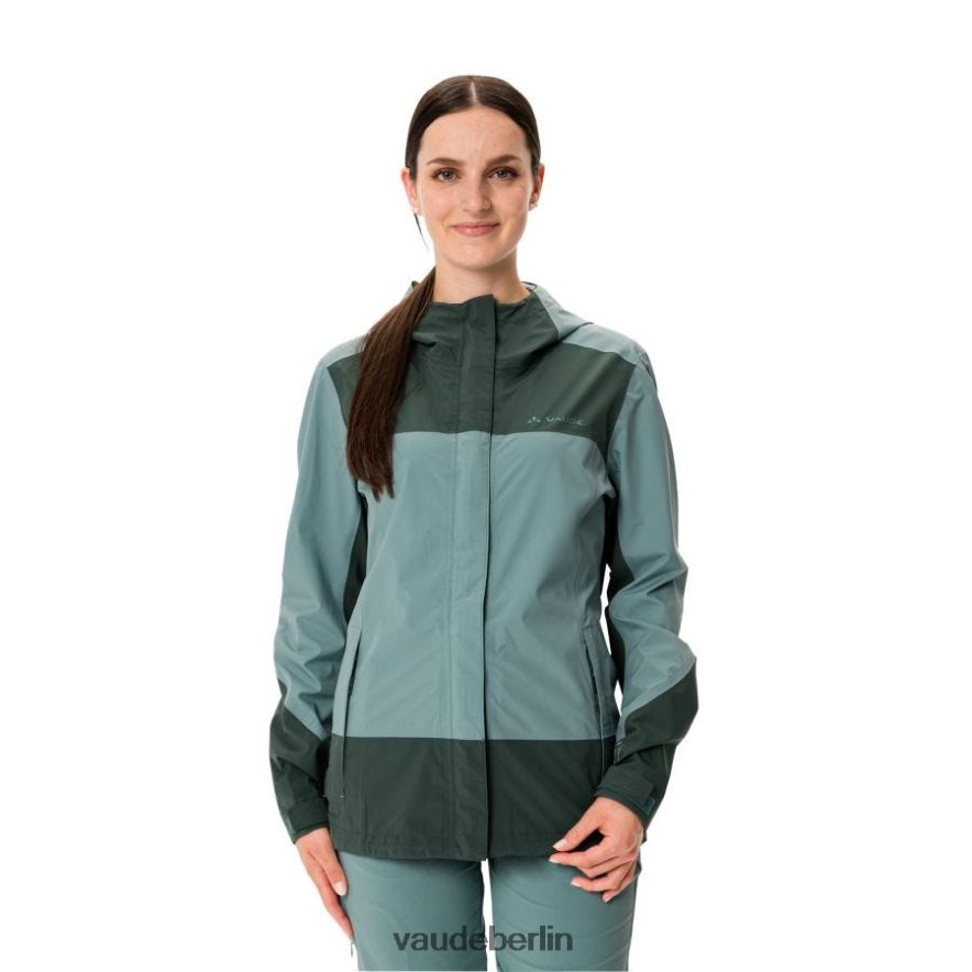 VAUDE Neyland 2,5-Lagen-Regenjacke staubiges Moos Kleidung HLT44845