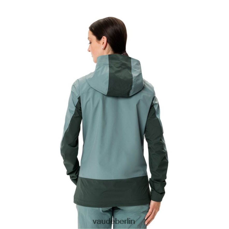 VAUDE Neyland 2,5-Lagen-Regenjacke staubiges Moos Kleidung HLT44845