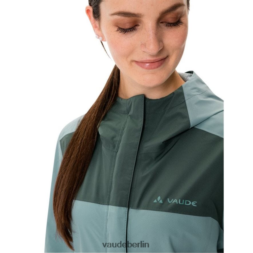 VAUDE Neyland 2,5-Lagen-Regenjacke staubiges Moos Kleidung HLT44845
