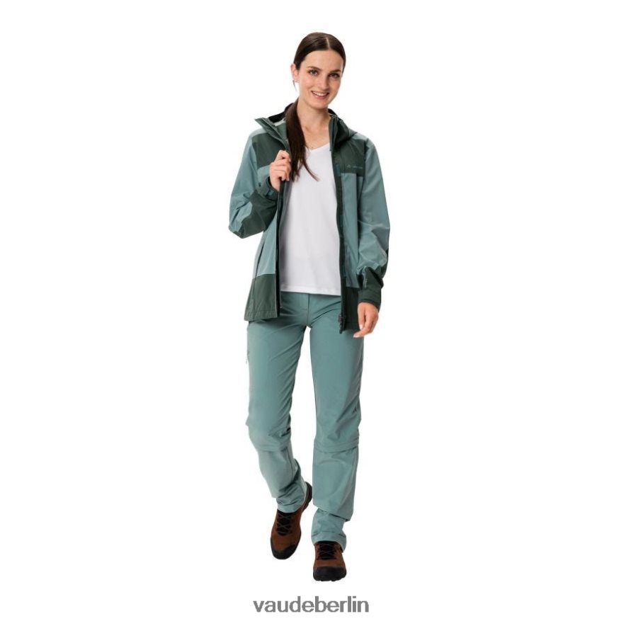 VAUDE Neyland 2,5-Lagen-Regenjacke staubiges Moos Kleidung HLT44845